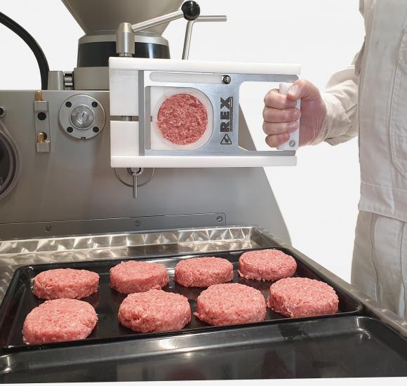 Manual burger former MBF 80