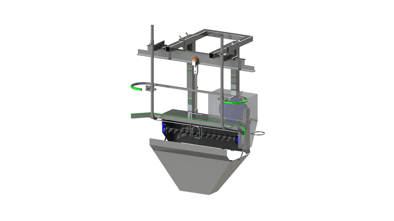 ROTATING FEET UNLOADER
