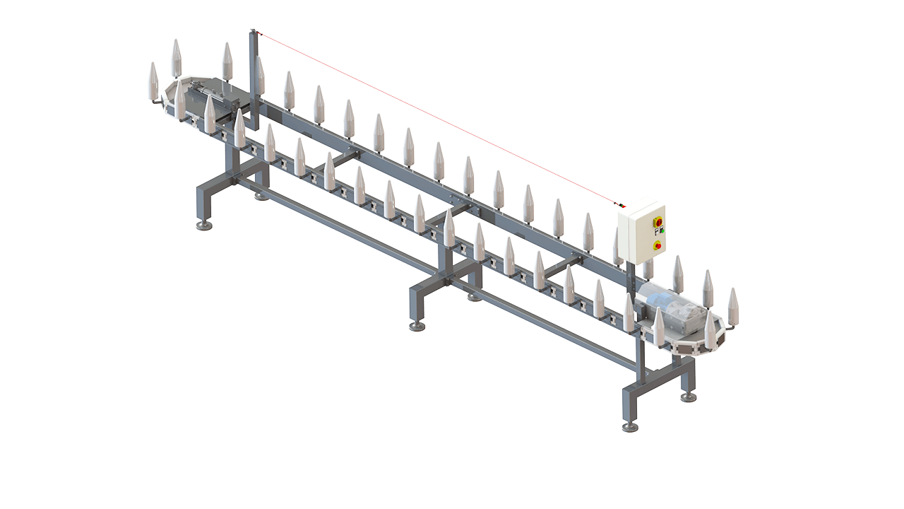 Bird Cones Cut-up Line
