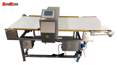 Food Metal Detector with drop down rejector