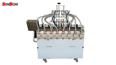 8 Nozzles Gear Pump Filling Machine